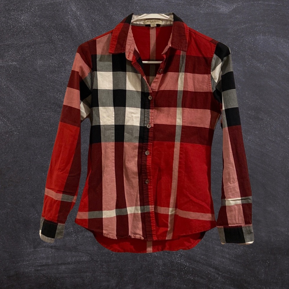 YEEHAW BURBERRY FITTED FLANNEL
